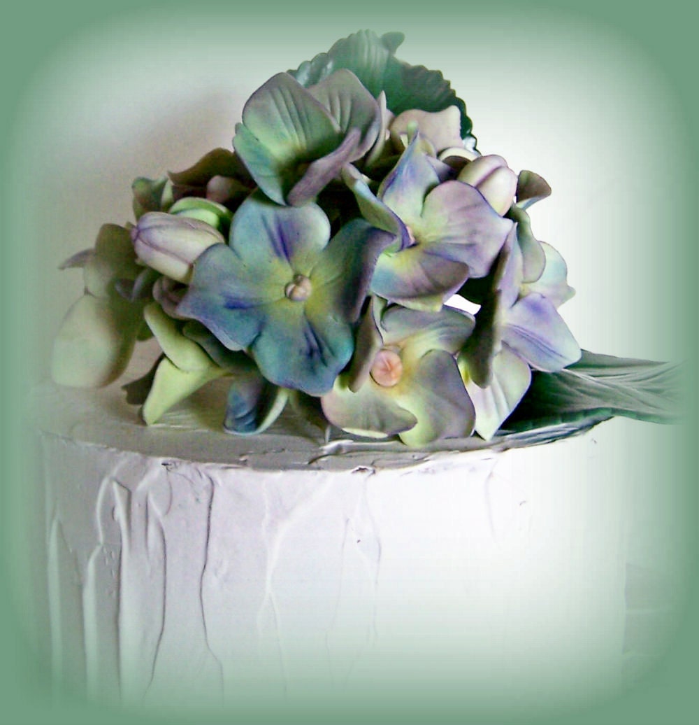 Hydrangea Cake Topper Package
