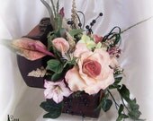 Rose Cake Topper Arrangement