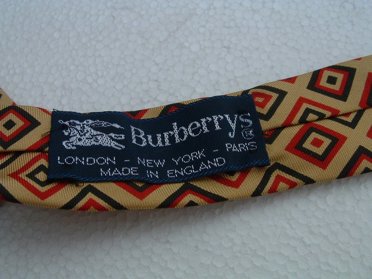 3 ties 2 Lanvin 1 Burberrys circa 1980's