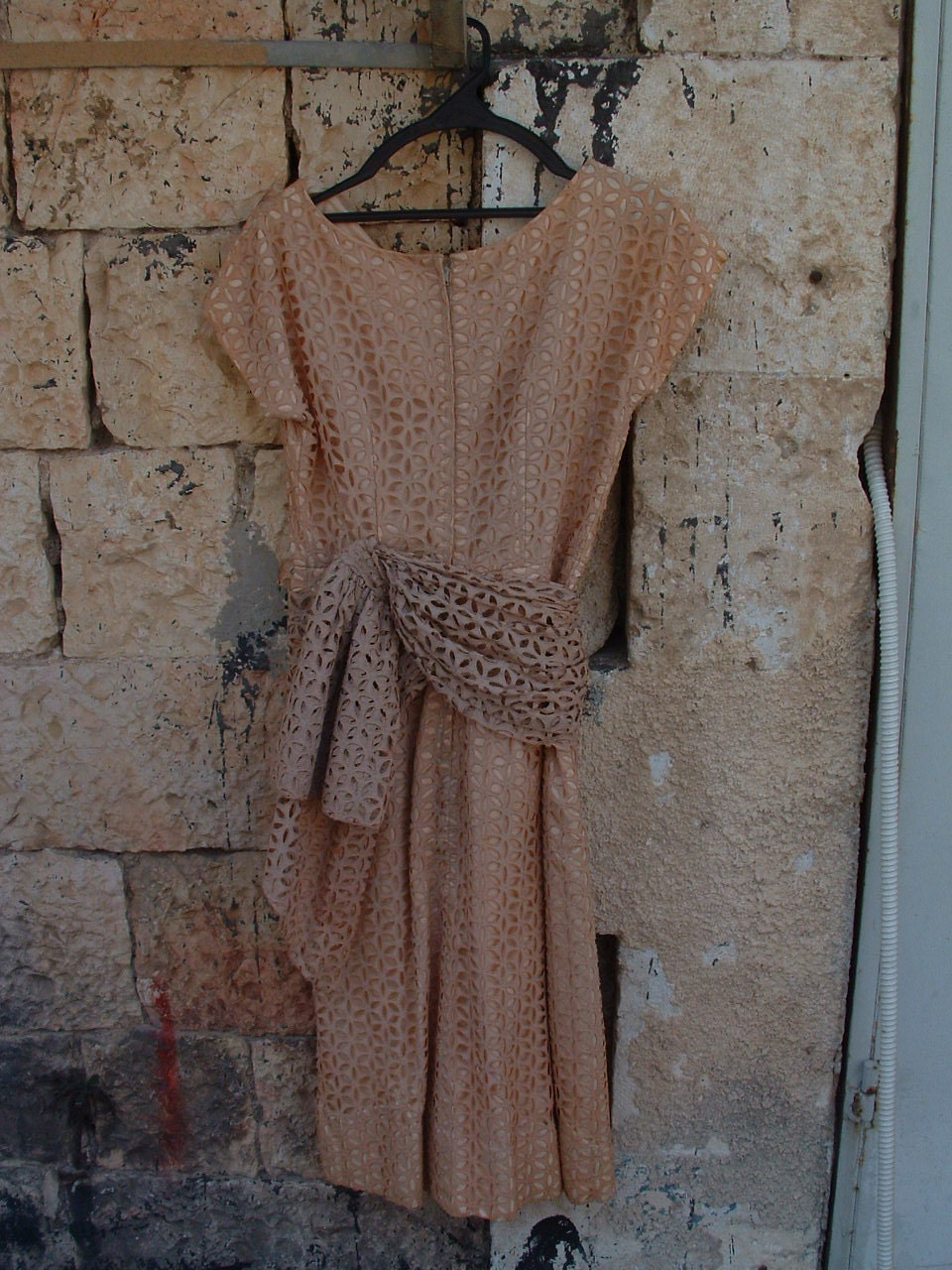RESERVED for HelenCHANEL elegant cocktail dress circa 1970"s made in France