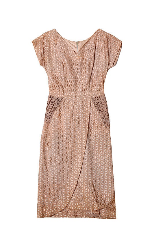 RESERVED for HelenCHANEL elegant cocktail dress circa 1970"s made in France