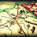 vintage map PARIS photograph France illustrated Italian print 8x10 travel picture map destination wall art city of love decor