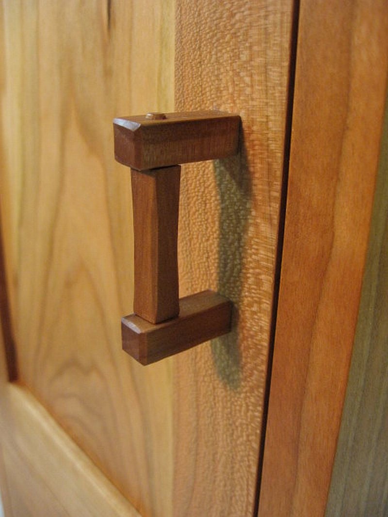 Dovetailed Cherry cabinet with drawer