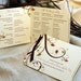 Fall Livret Wedding Program: Get Started Deposit