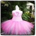 Multi-Layer Tutu Dress - Dark Pink, Light Pink, & White