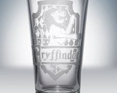 Gryffindor Logo Pint Glass