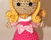 Aurora Sleeping Beauty Princess Crochet Doll Amigurumi