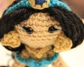 Jasmine Princess Crochet Doll Amigurumi