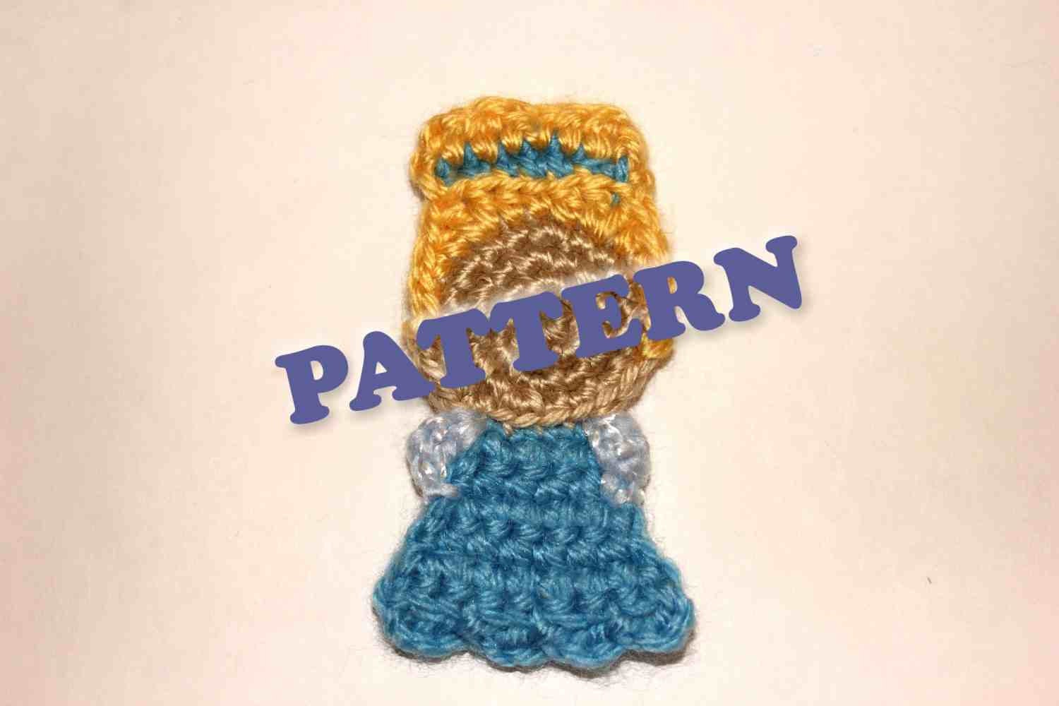 PATTERN Cinderella Applique