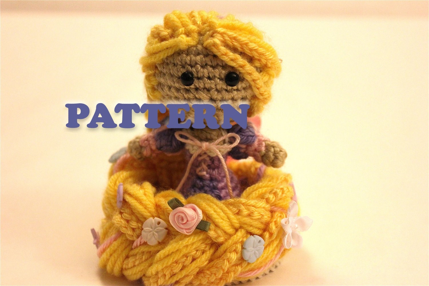 PATTERN Rapunzel Tangled Princess Crochet Doll Amirugumi