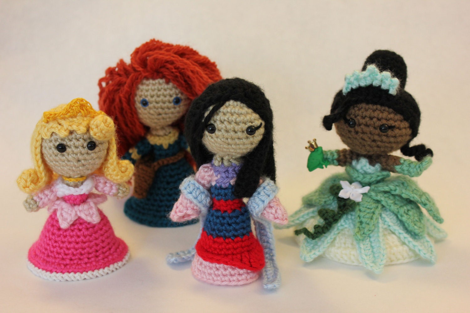PATTERN Mulan Princess Amigurumi Doll