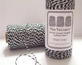 20 yrds of Baker's Twine..Charcoal...The Twinery Bakers Twine