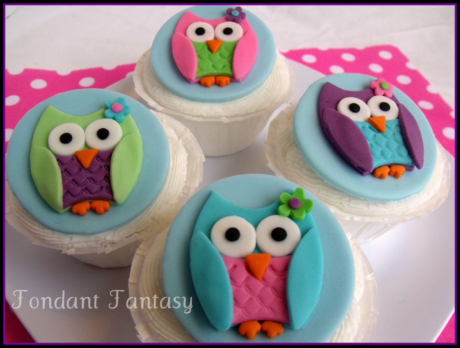Owl Cupcake Toppers