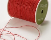 5 Yards of Red Burlap String