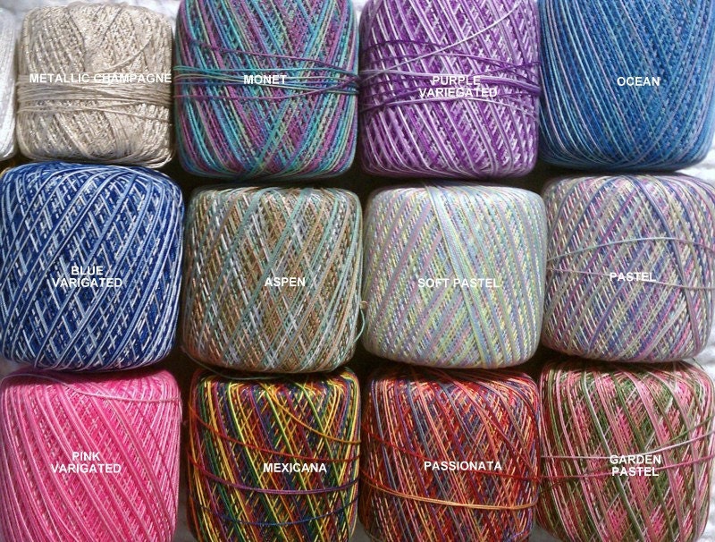 Thread colors available