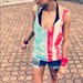 American Flag Rockstar Tank