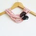 Crochet Necklace / Pink Necklace / Spring Summer Collection / Knitted Necklace