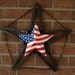 Patriotic star wall decor