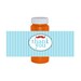 Printable 4 oz. Bubble Bottle Labels - Little Man Party Collection