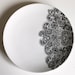 Illustrated Lace side plate