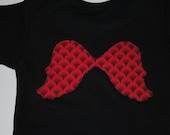 Little Girls Angel Wings - Personalize with Childs Initial