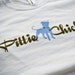 Pittie Chick "Bow Tie Pit Bull" Missy Fit Crewneck Large Tshirt
