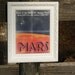 Retro Sci-Fi Mars Travel Poster - 8x10 Print
