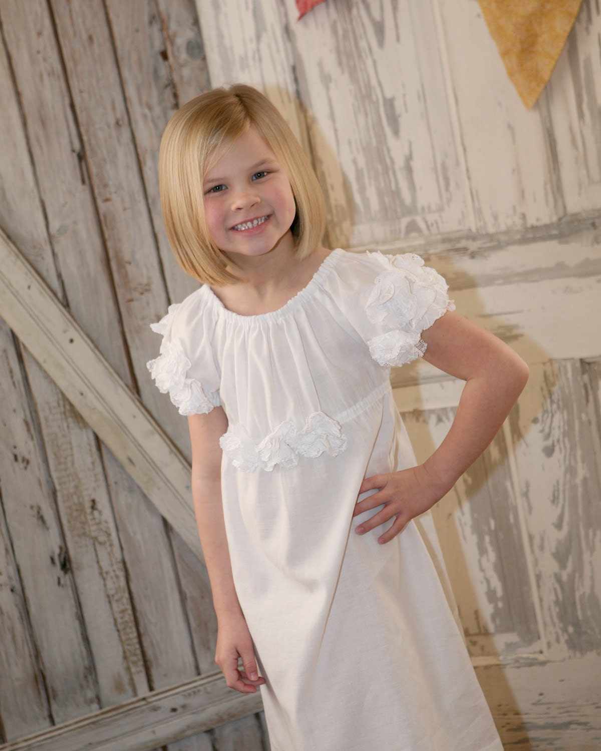 Peony - Flower Girl Dress. Party Dress PDF Pattern Tutorial, Easy Sew, sizes 12m-10 included