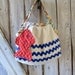 Deep Blue Sea - Girl's Purse PDF Pattern Tutorial Summer Purse Tote Accessory Easy Sew
