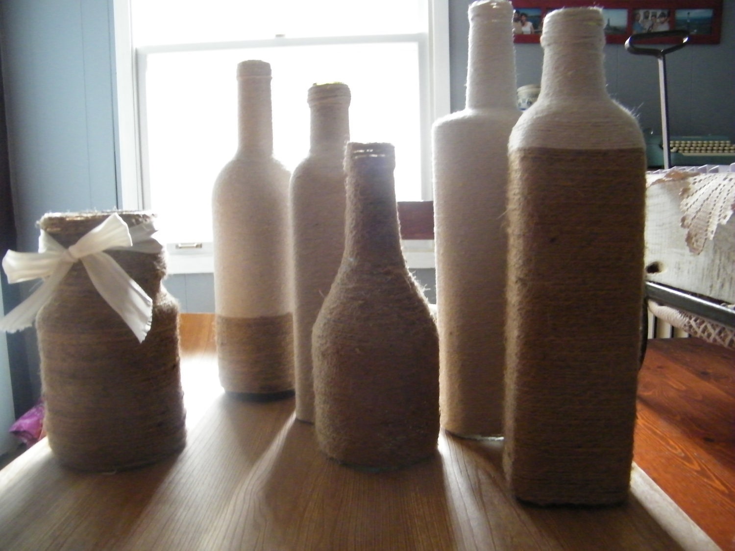 Decorative Bottle centerpiece