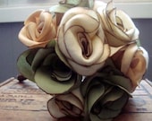 Clearance - Green Gables Fabric Rose Bouquet