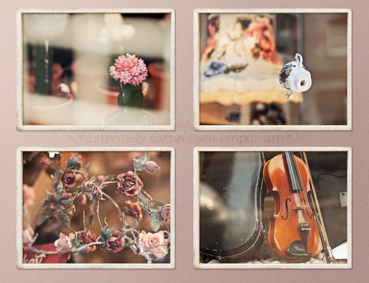 Flowers, music and beautiful things.