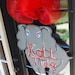 Door Hanger: Alabama Football, Wooden Football Door Decoration, Roll Tide Decor, Alabama Crimson Tide