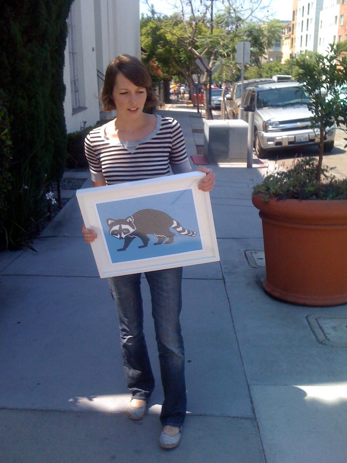 Raccoon - 2 Color Limited Edition Screen Print