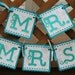 Mr & Mrs Wedding Chair Banners