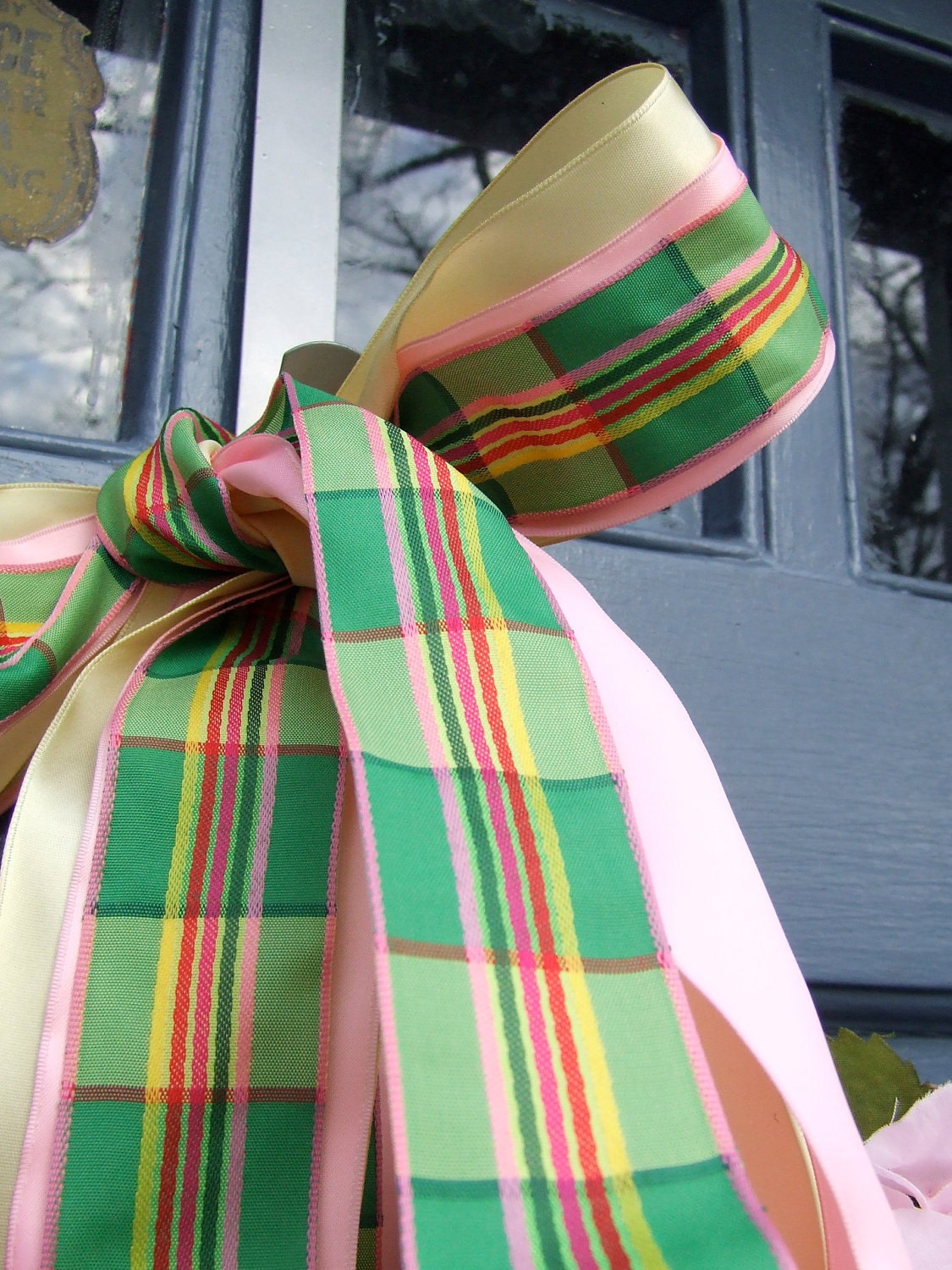 Shades of Pink Spring Wreath