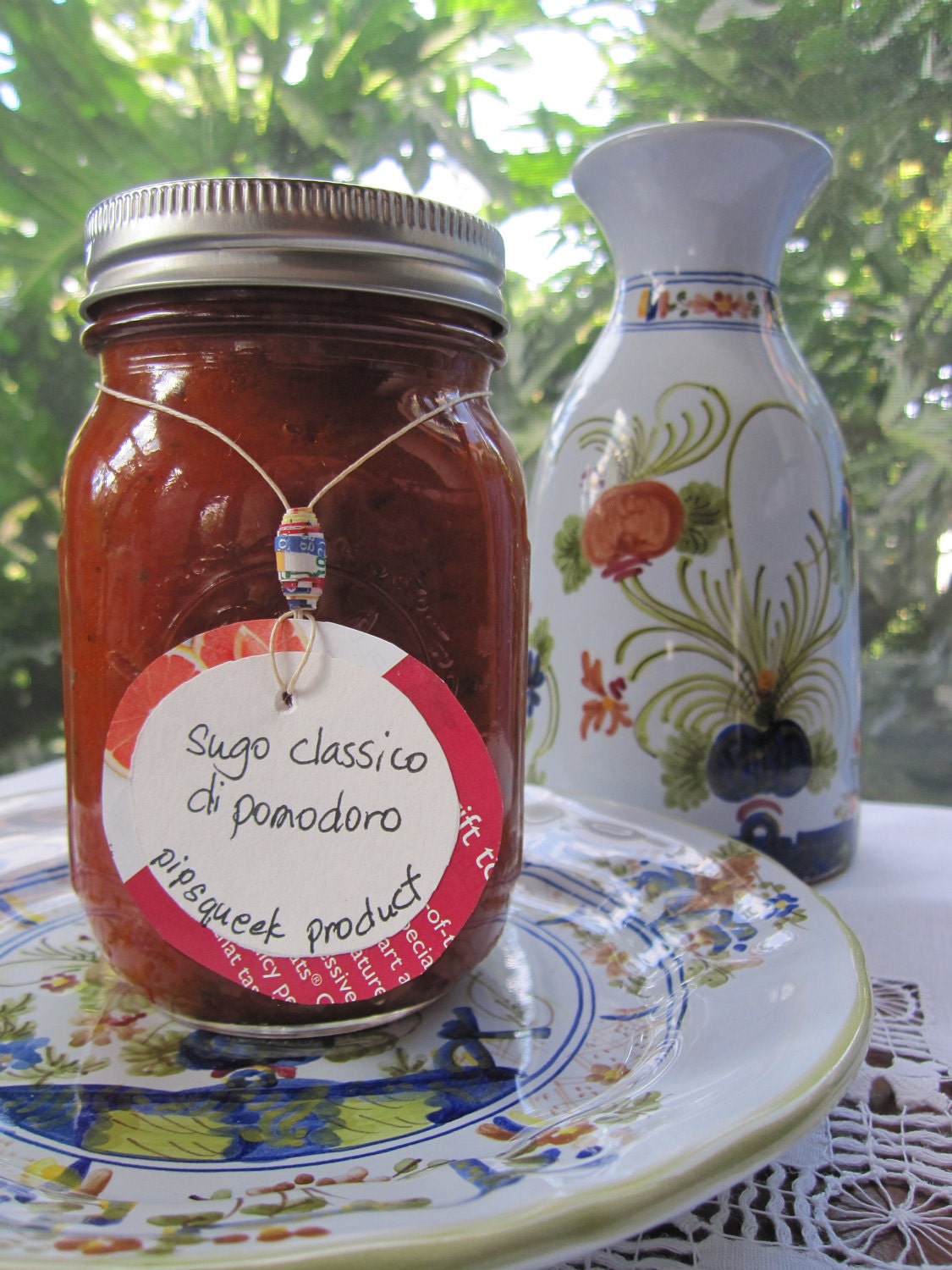 SUGO CLASSICO  di POMODORO - The classic Italian red pasta sauce -16 oz. jar