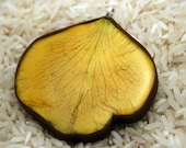 Memorial pieces, FLOWER PETAL KeyChain  or Pendant  Your flower petal forever encased.