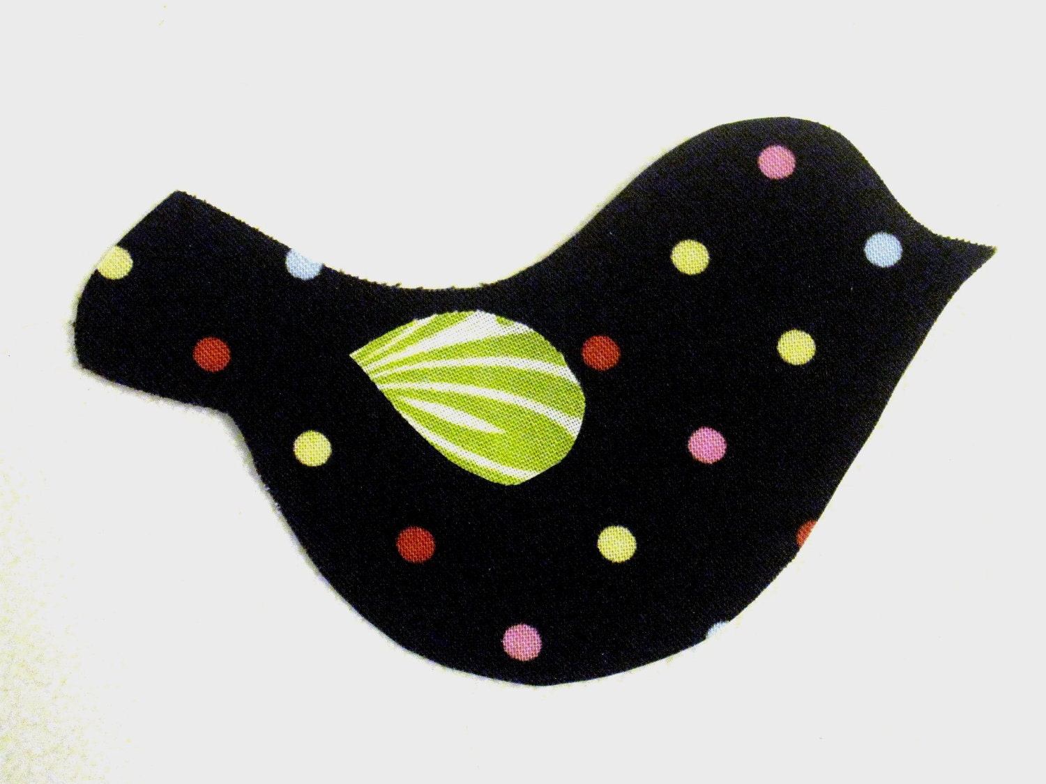 Spring Bird Iron On Applique