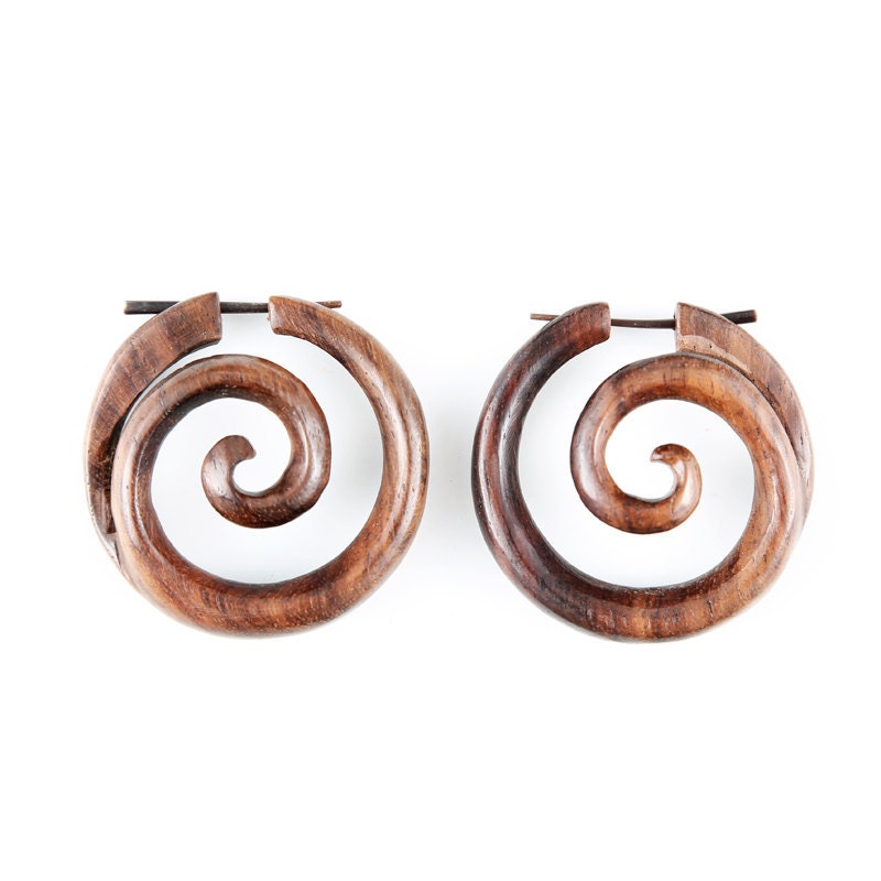 Spiral Earrings Gauge