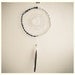 Dream Catcher - Black and White Harmony - With Natural Black and White Feathers and Black and White Nett - Home Decor, Mobile