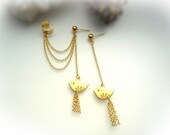 Birdie Ear Cuff - and a single earring for the other ear - A3