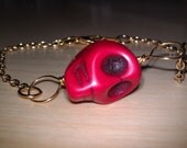 Red Skull Bracelet
