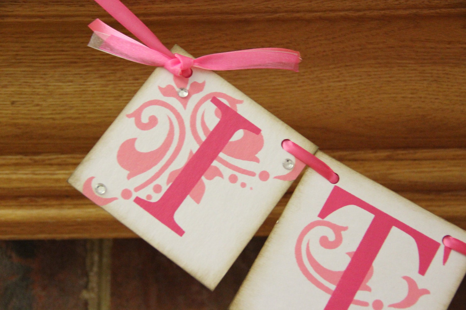 It's A Girl Banner, Baby Shower, Birth, Announcements with Your Custom Colors