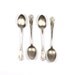 Vintage shabby chic alpacca silver teaspoons