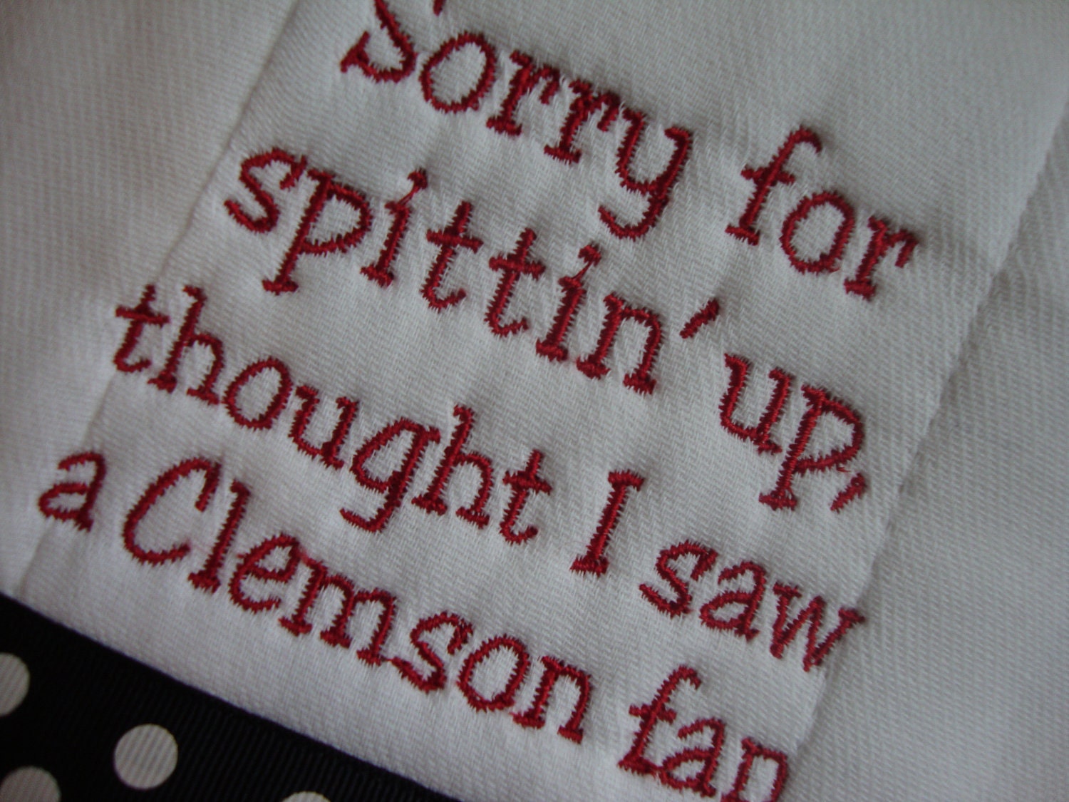 South Carolina Burp Cloth