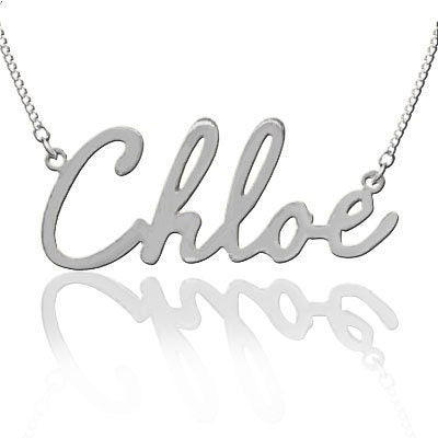 Personalized Name Necklace (Order Any Name) - Sterling Silver