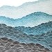 Blue Ridge Mountains III, 8x10 Giclee Print of an Original Watercolor Painting