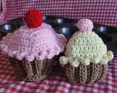 Cupcake Pincushion and Tape Measure Cozy CROCHET PATTERN