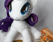 Rarity, Made-To-Order, Plush, MLP, FiM, Soft, Fleece, Cute